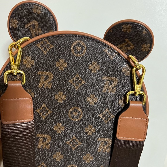 🐭✨MICKEY MOUSE ✨🐭 MK CROSSBODY TAMBOURIN LOUIS HONOR BAG - Picture 8 of 11